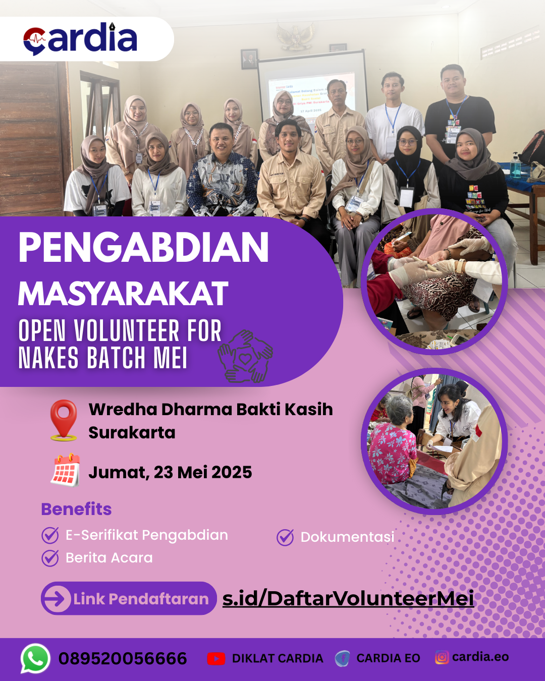 Gambar Volunteer Batch 4 Mei